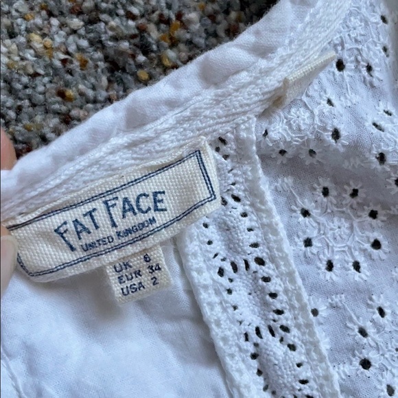 Fat Face Eyelit Tank Top - Picture 4 of 5